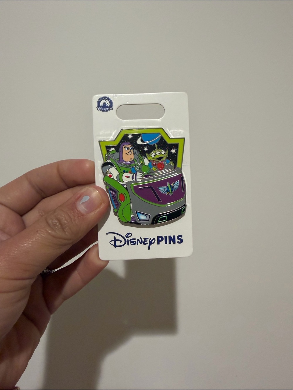 Disney Enamel Pin Buzz Lightyear & Alien - Green & Purple
